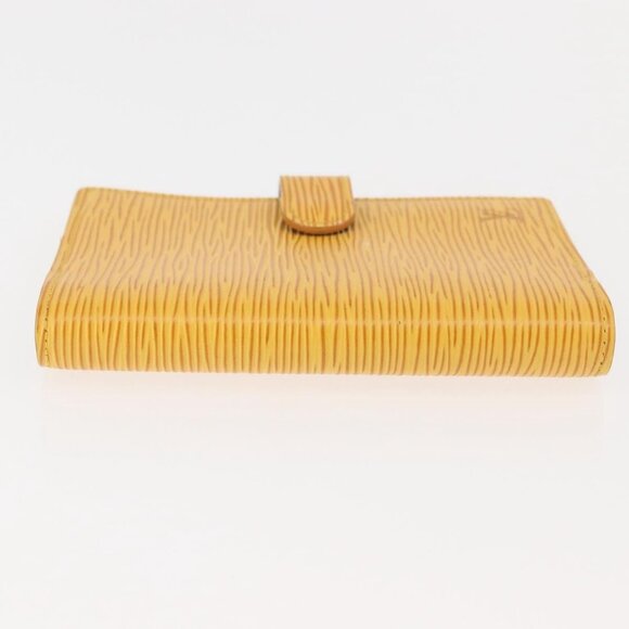 LOUIS VUITTON Epi Agenda PM Day Planner Cover Yellow R20059 LV Auth 146025 - Picture 6 of 16